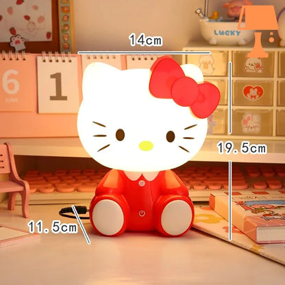 lampe de chevet hello kitty taille