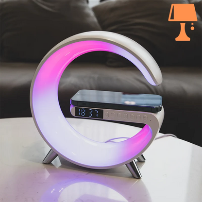 lampe de chevet horloge table