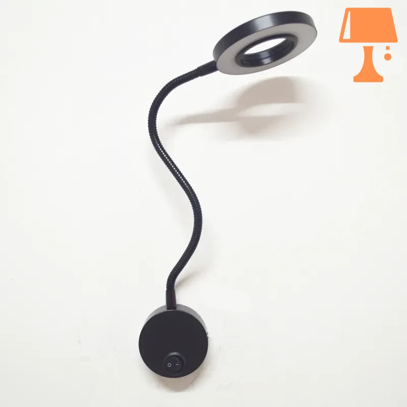 lampe de chevet avec interrupteur noir design