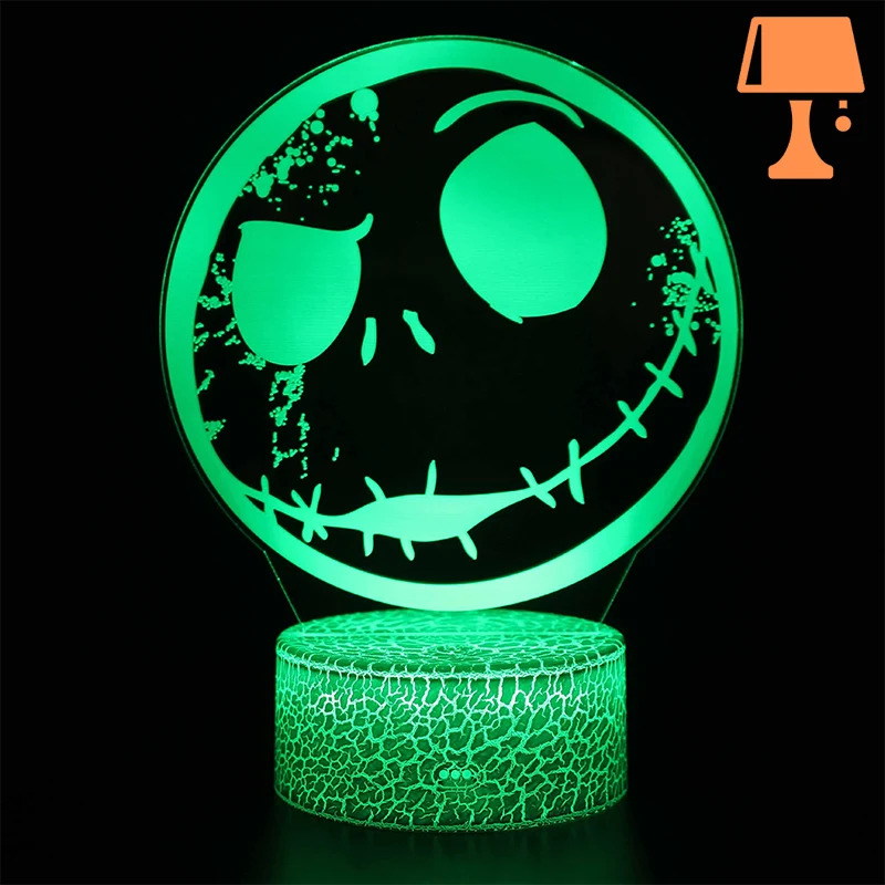 lampe de chevet jack skellington b