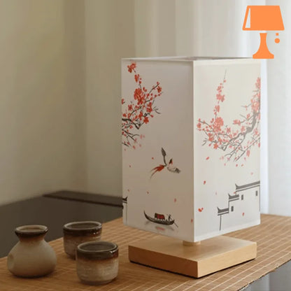 lampe de chevet japon table