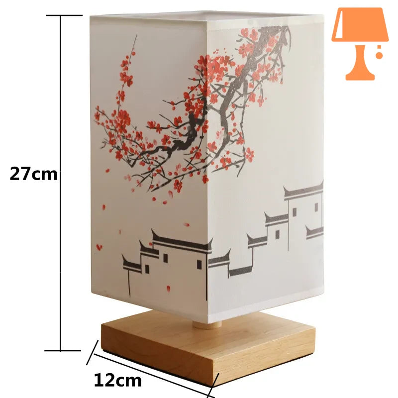 lampe de chevet japon taille