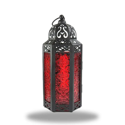 lampe de chevet japonaise rouge