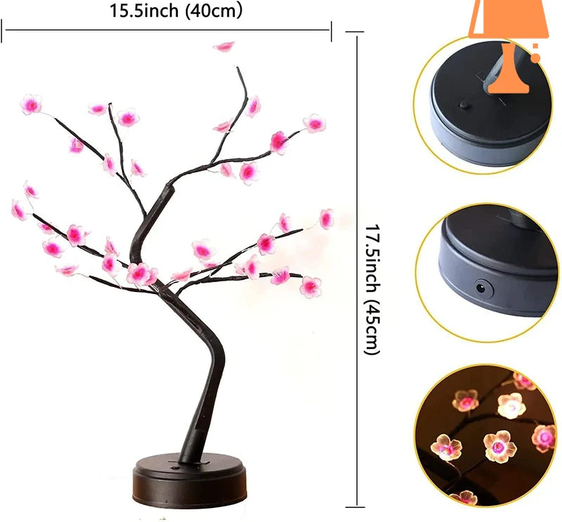 lampe de chevet japonisante taille