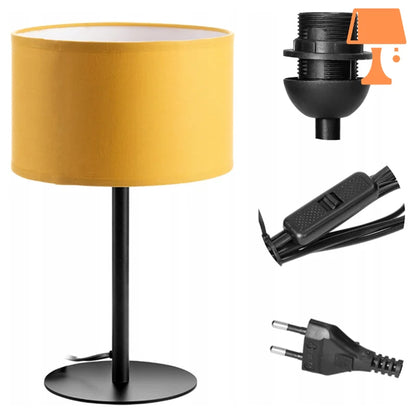 lampe de chevet jaune clair