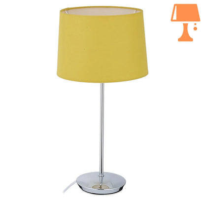 lampe de chevet jaune et gris design