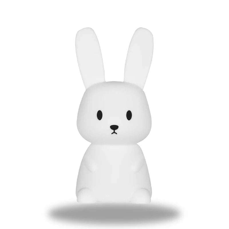 lampe de chevet lapin blanc