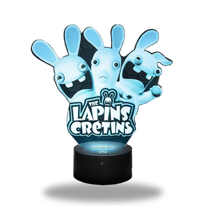 lampe de chevet lapin cretin