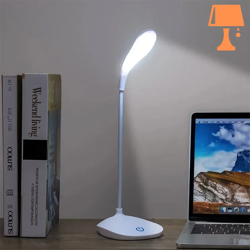 lampe de chevet led rechargeable allumee