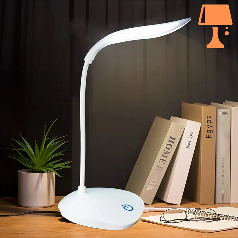 lampe de chevet led rechargeable blanche