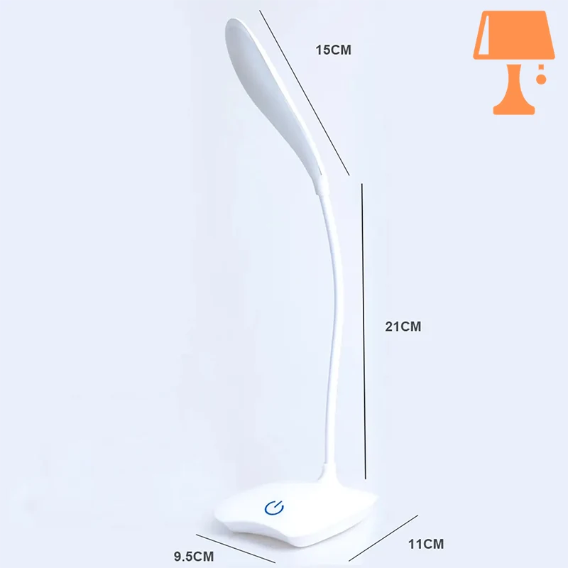 lampe de chevet led rechargeable mesure