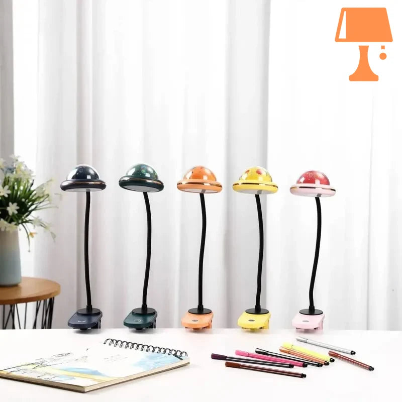 lampe de chevet lit mezzanine couleur