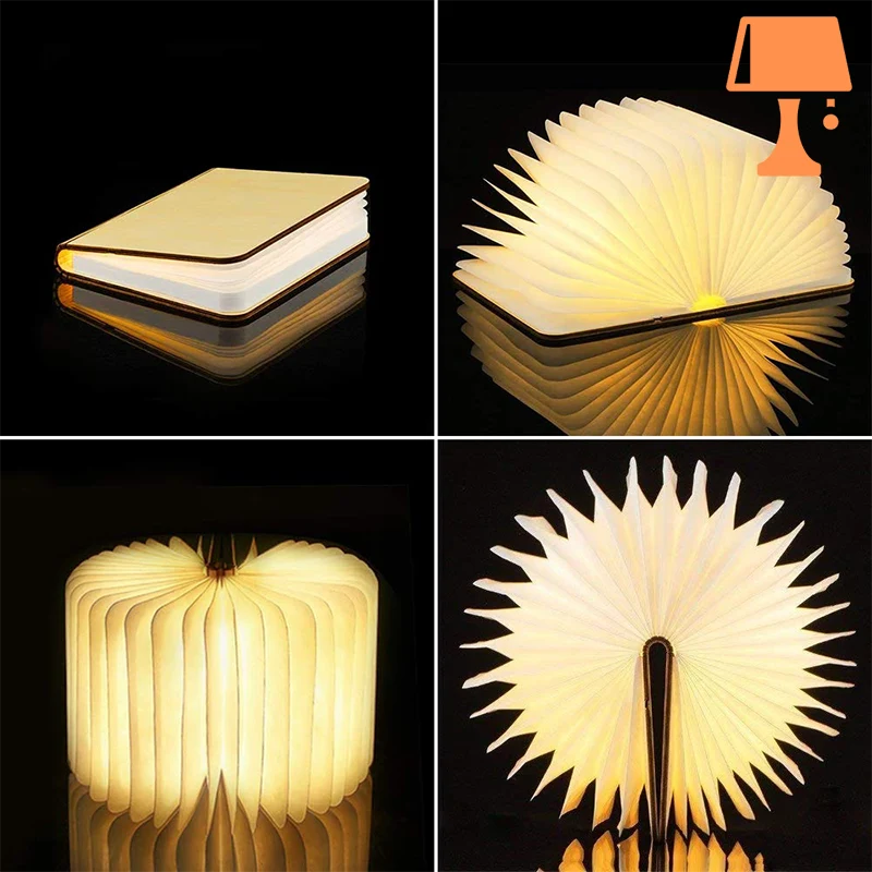 lampe de chevet livre design