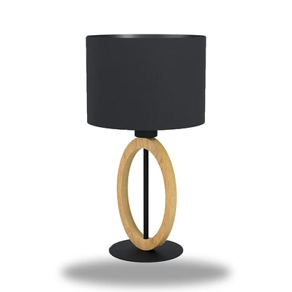 lampe de chevet metal et bois