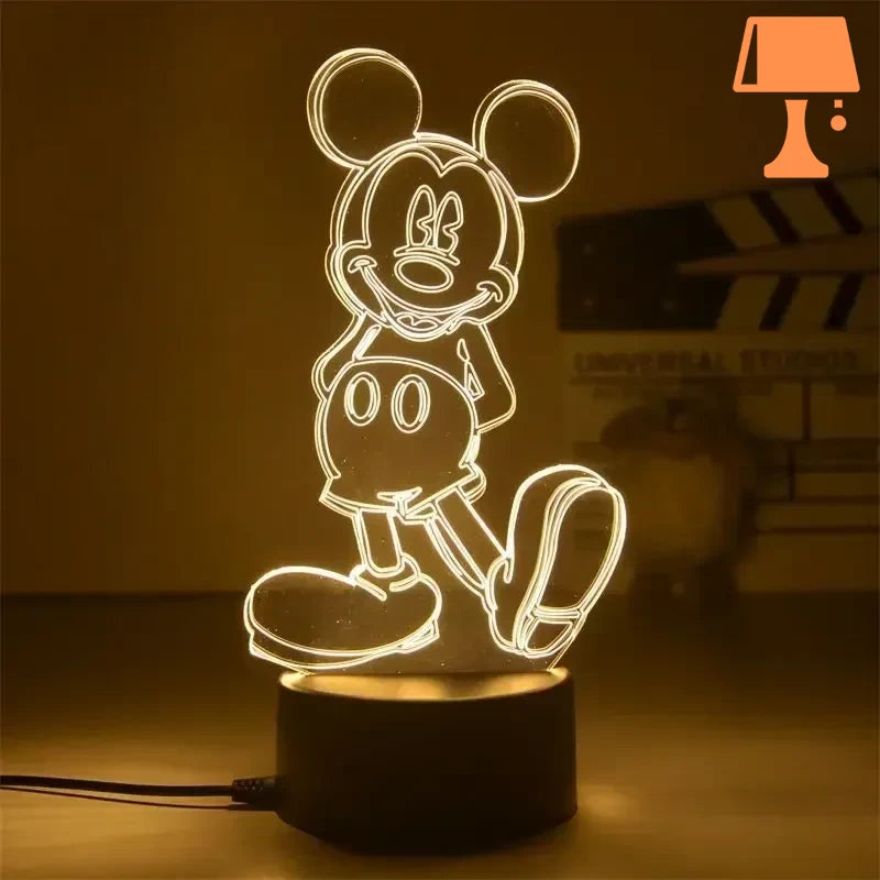 lampe de chevet mickey design