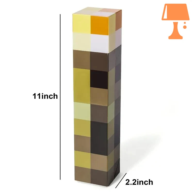 lampe de chevet minecraft dimension