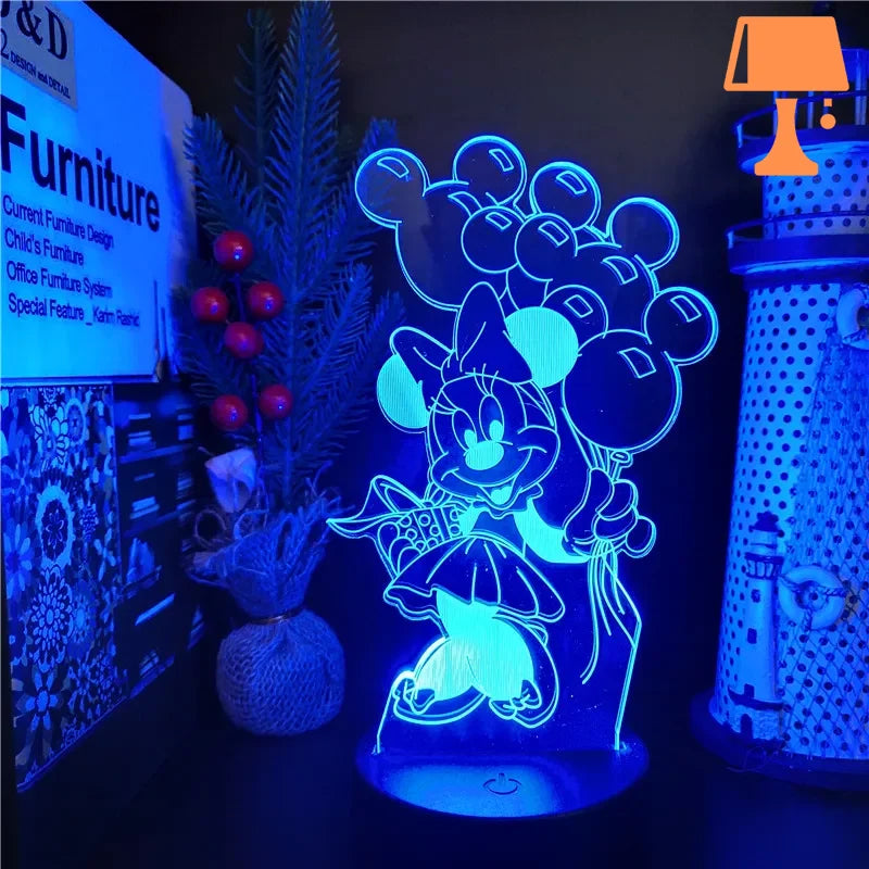 lampe de chevet minnie c