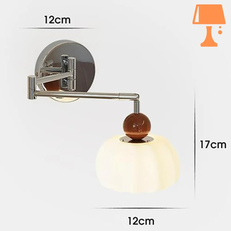 lampe de chevet murale articulée mesure