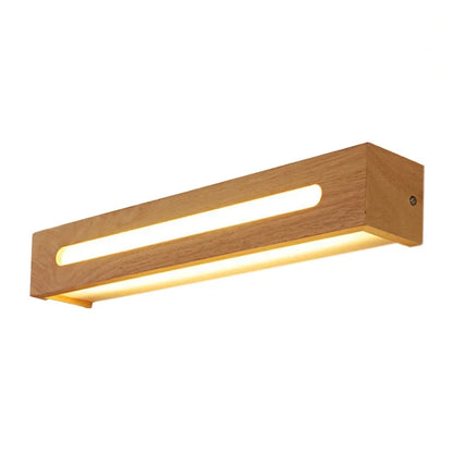 lampe de chevet murale bois