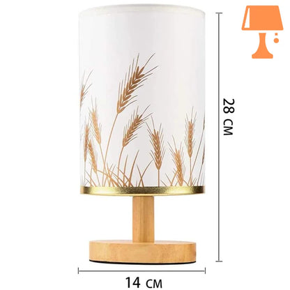 lampe de chevet nature mesure