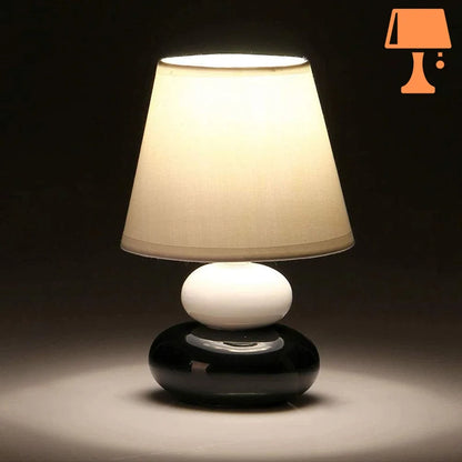 lampe de chevet noir et blanc design