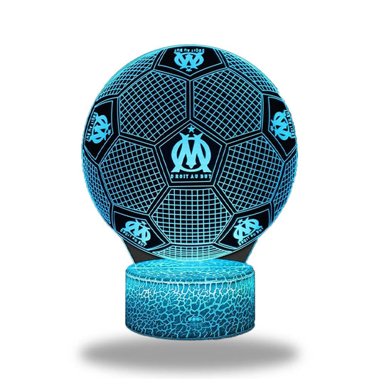 lampe de chevet olympique de marseille