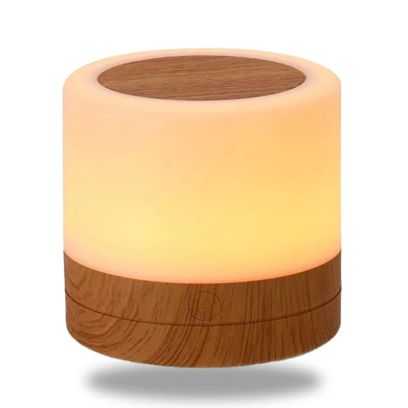 Lampe de Chevet Originale en Bois