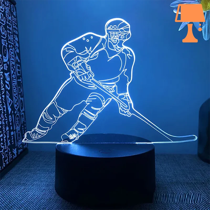 Lampe de Chevet Originale Hockey