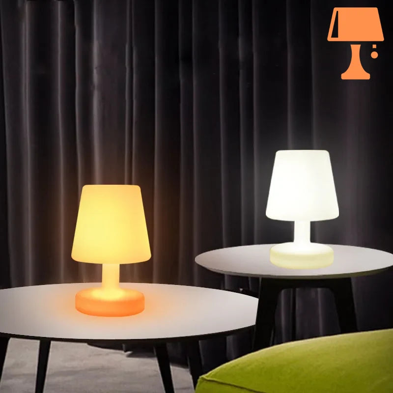 lampe de chevet plastique table