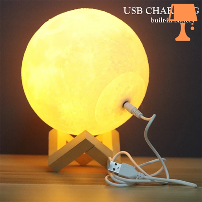 lampe de chevet avec photo personnalisé usb