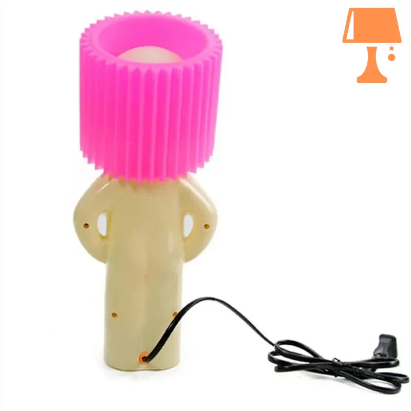 lampe de chevet petit bonhomme rigolote