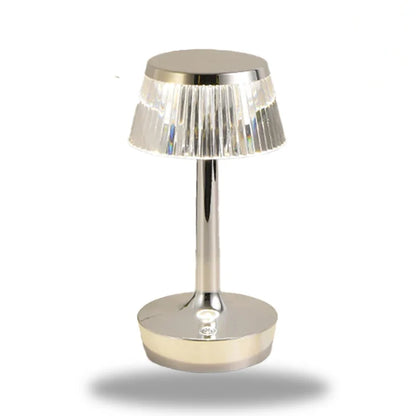 lampe de chevet pied argent