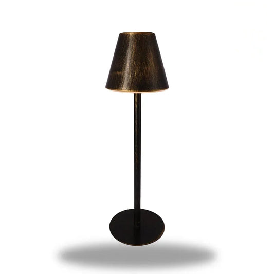 lampe de chevet pied bronze