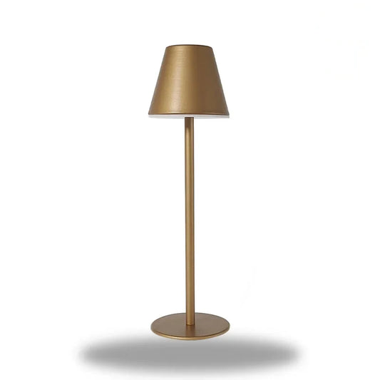 lampe de chevet pied dore