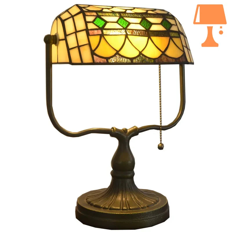 lampe de chevet pied verre vintage design