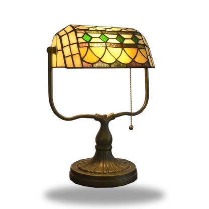 lampe de chevet pied verre vintage