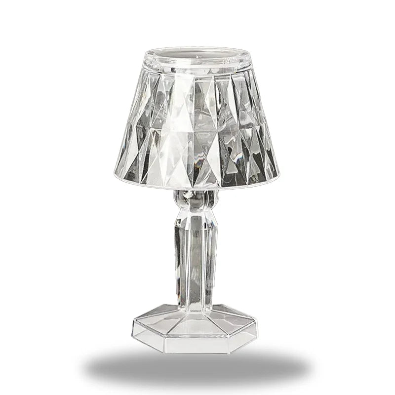 lampe de chevet plastique transparent