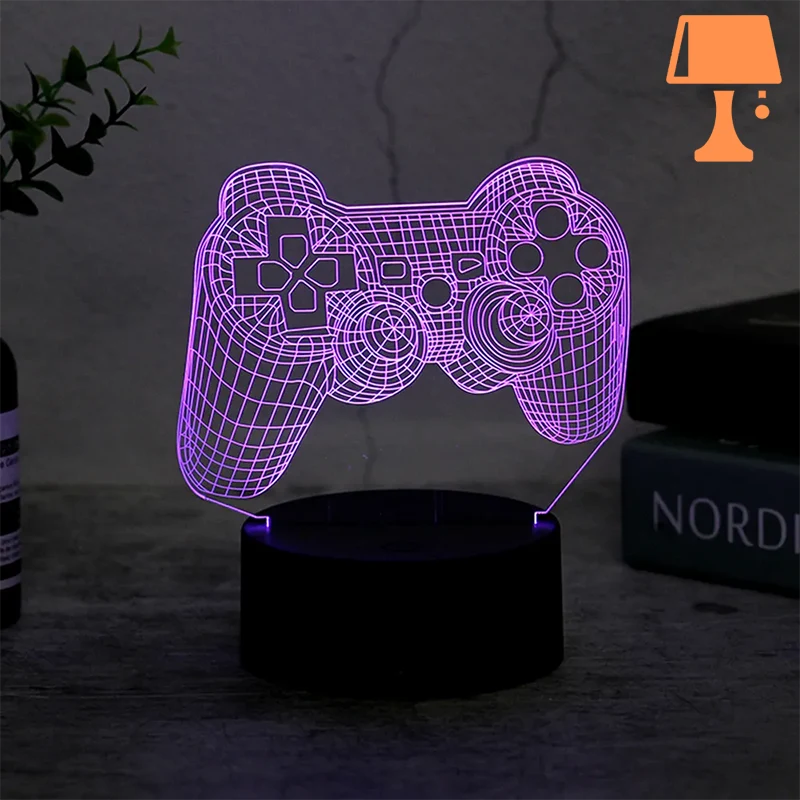 lampe de chevet playstation manette