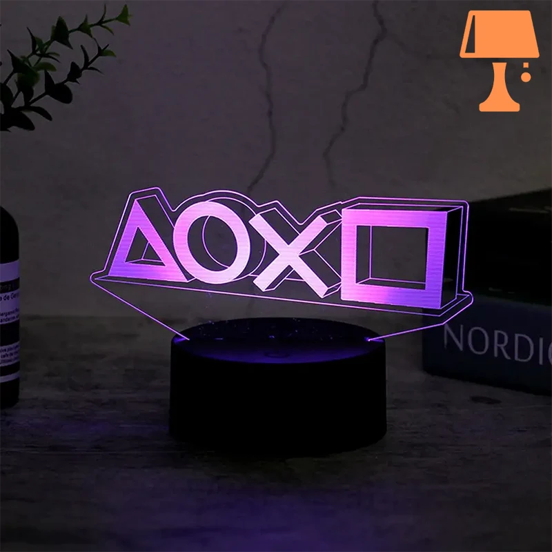 lampe de chevet playstation touche