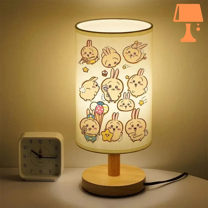 Lampe de Chevet Pour Enfant en Bois Design