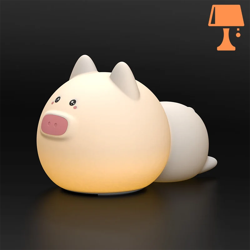 lampe de chevet pour enfant tactile design 