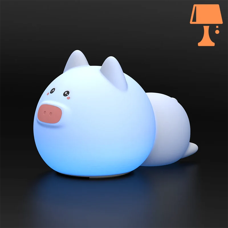 lampe de chevet pour enfant tactile mignon