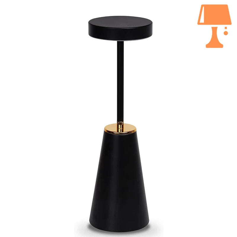 lampe de chevet pour handicapé noire