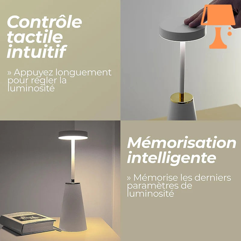 lampe de chevet pour handicapé tactile