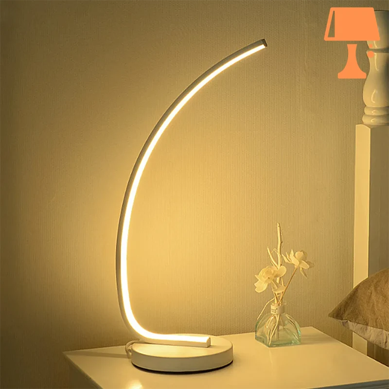 Lampe de Chevet pour Lire au Lit Allumée