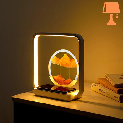 lampe de chevet pour personnes agées carré