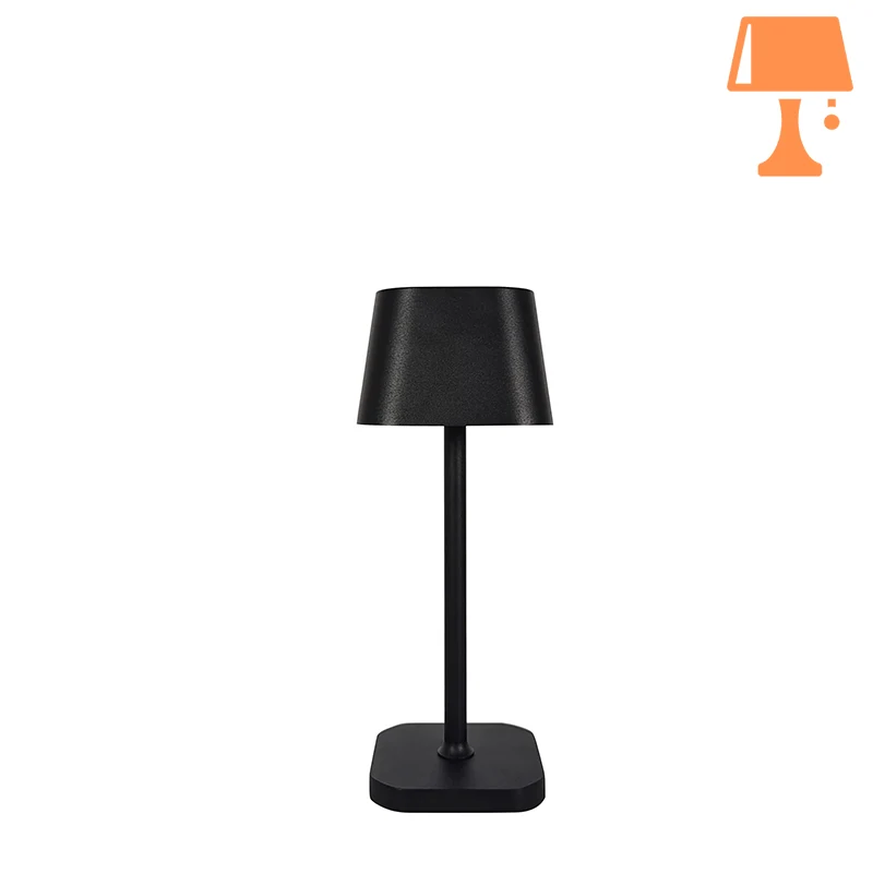 lampe de chevet pour personnes agées noir