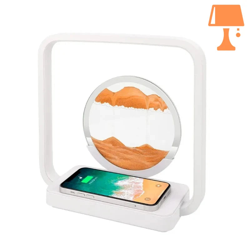 lampe de chevet pour personnes agées orange