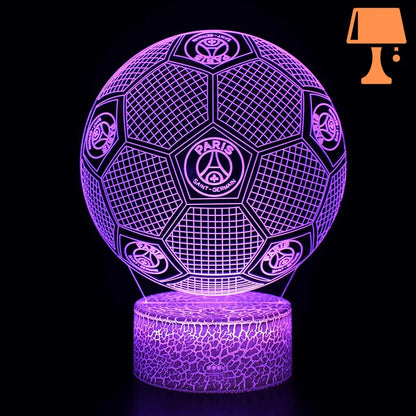 lampe de chevet psg violet