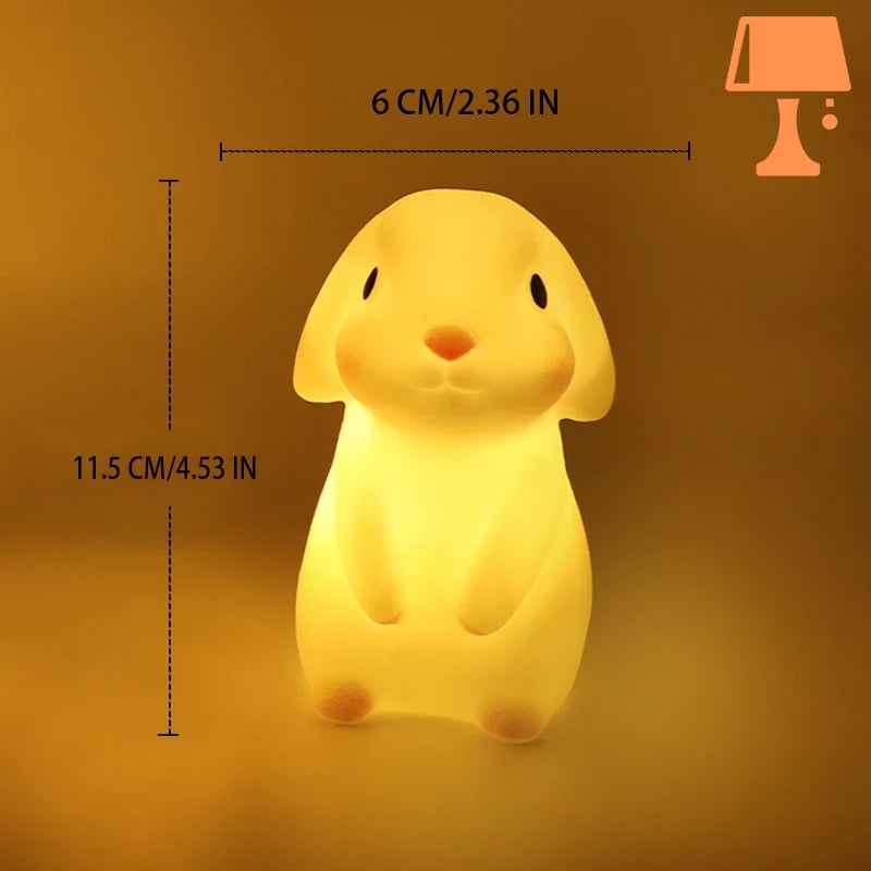 lampe de chevet rigolote lapin